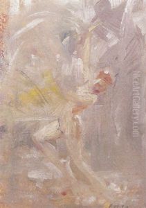 A Clifftop Cottage by Elizabeth Stanhope Forbes