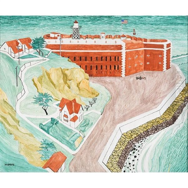 Old Fort Mason - view 1