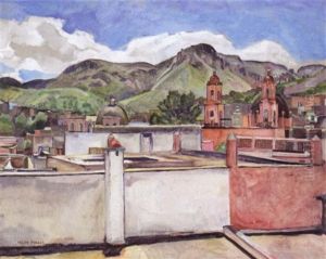 Iglesia, San Francisco, Mexico by Helen Forbes