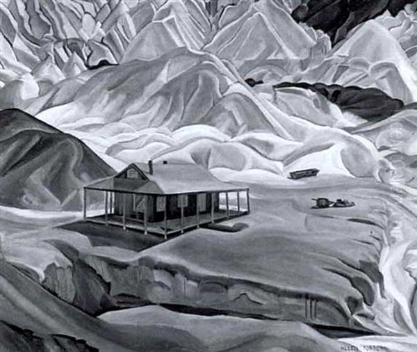 Mountains And Miners Shack - view 1