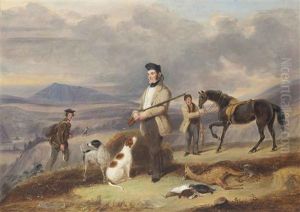 A Sporting Day In The Highlands by James Forbes