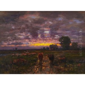 Ontario Sunset by John Colin Forbes