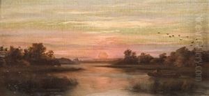 Sunset At Toronto Island by John Colin Forbes