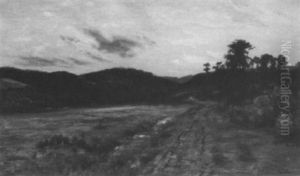 Hills At Sunset by John Colin Forbes