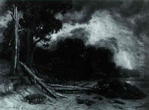 Wooded Shoreline by John Colin Forbes