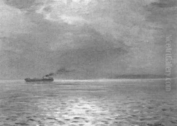 Moonlight, Toronto Harbour - view 1