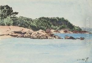 Porquerolles by Jean-Francis Auburtin