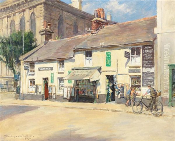 An Old Quarter Of Penzance - view 1