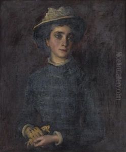 Portrait Of Mrs. Brayshaw Of Stackhouse
