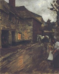 After A Day's Work by Stanhope Alexander Forbes