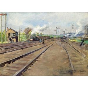 The Sidings by Stanhope Alexander Forbes