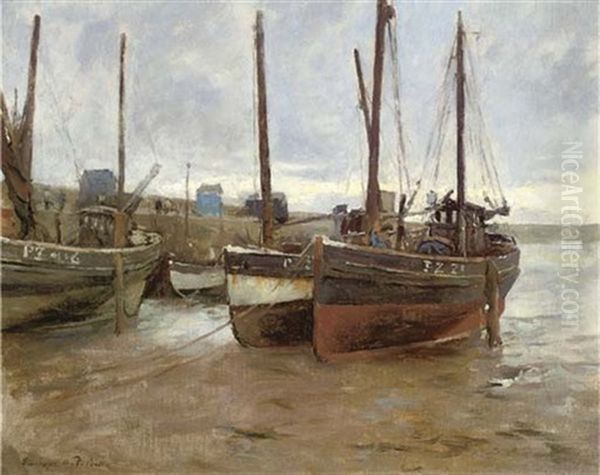 Boats At Anchor - view 1
