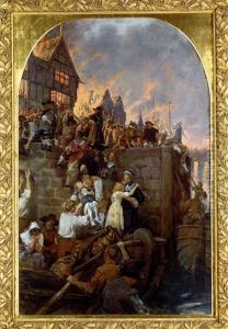 The Great Fire Of London, 1666 by Stanhope Alexander Forbes