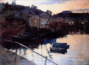 Newlyn Harbour, Evening