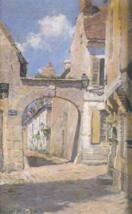The Archway, Chateaudun by Stanhope Alexander Forbes