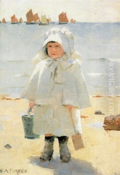 Child On The Beach - view 1