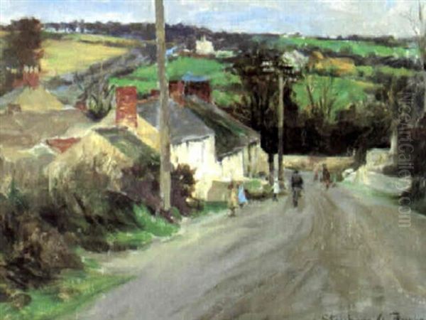 A Lane In The Hamlet Of Roseworthy, Cornwall - view 1