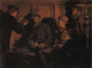 Illustration To Mcjacob's Story by Stanhope Alexander Forbes