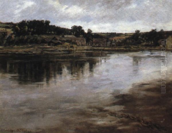 A Cornish Estuary - view 1