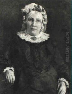 Portrait Of A Lady In Black Portrait Of A Lady In Black
