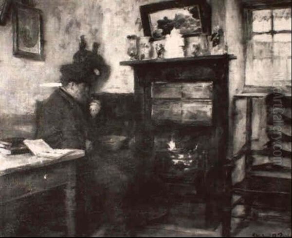 Resting By The Fire - view 1