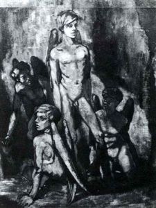 Angels Resting by Vivian Forbes