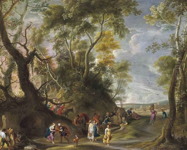 The Departure Of The Israelites - view 1