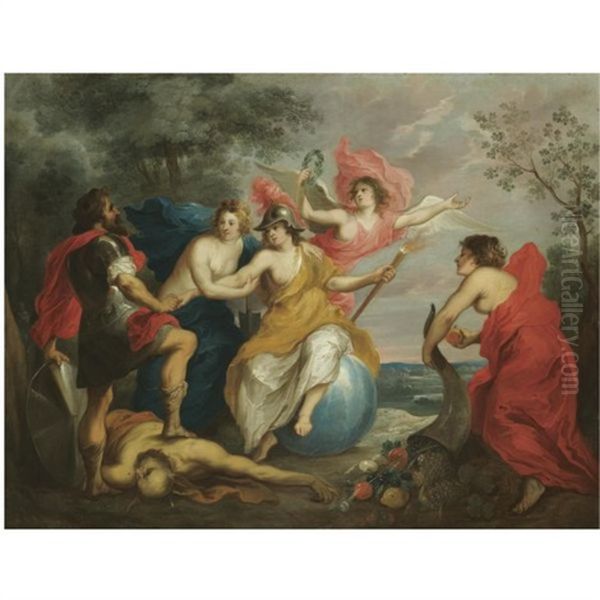An Allegory Of Good Government - Minerva Protecting Ceres From War - view 1