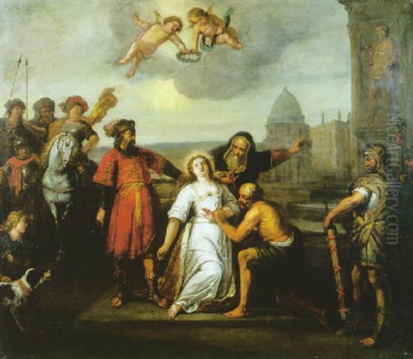 Le Martyr Sainte Agnes - view 1