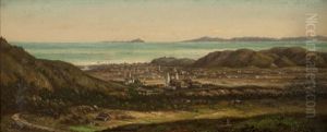 Santa Barbara Mission, Sweeping View Of Santa Barbara And The Mission