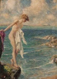 The Bather by Henry Justice Ford