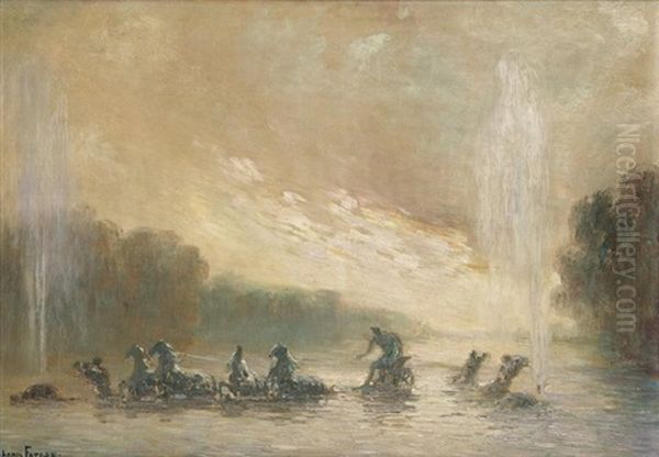 Fontaine, Chateau De Versailles - view 1