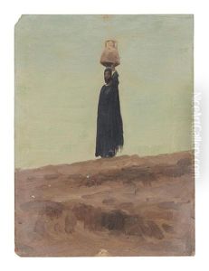 Water Carrier, Egypt by Lockwood de Forest
