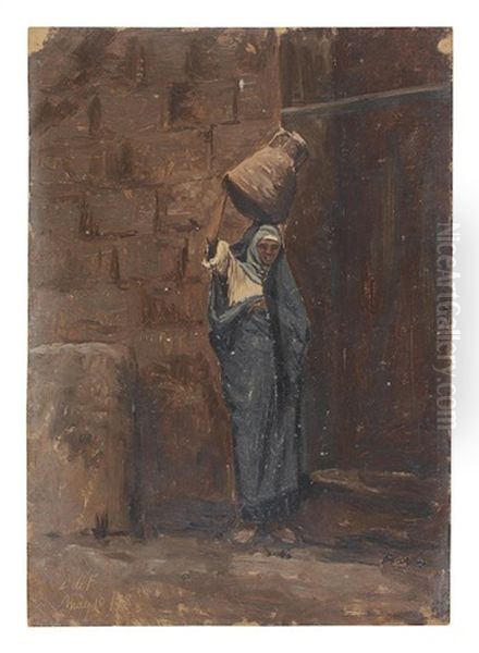 Female Water Carrier, Egypt - view 1