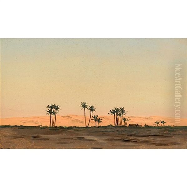 Palm Trees At The Oasis - view 1