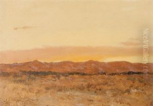Mexico (orange Sunset) by Lockwood de Forest