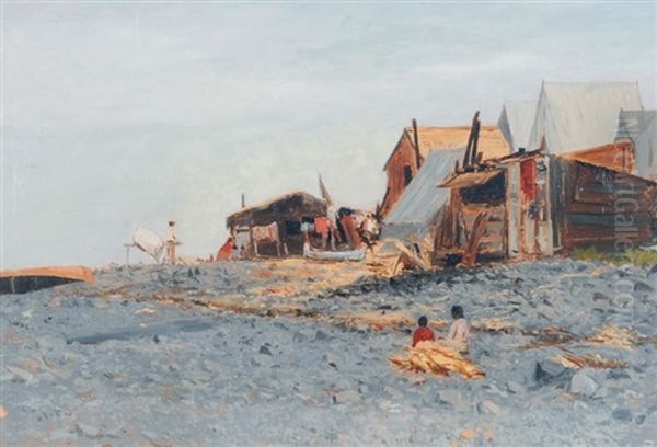 Sitting By The Shore - view 1