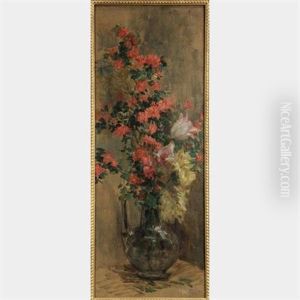 Floral Still Life by Henry-Claudius Forestier