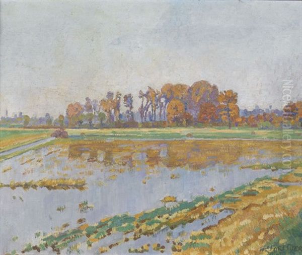Herbstliche Landschaft Bei Genf - view 1