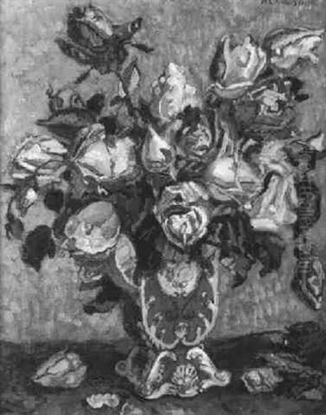 Rosenstrauss In Neobarocker Vase - view 1