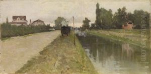 Treno Nella Pianura Lombarda