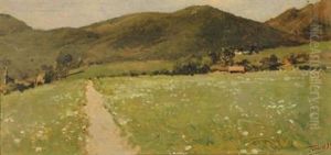 Paesaggi (pair) by Achille Formis