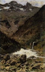 Paesaggio Alpino by Achille Formis