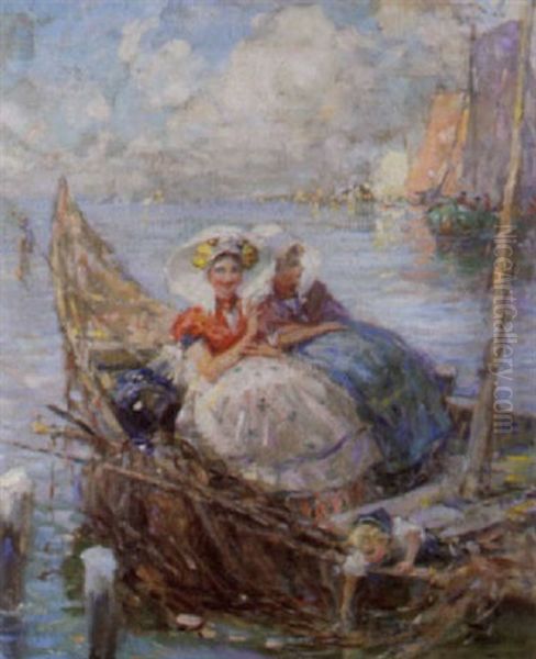 Idle Afternoon On The Venetian Lagoon - view 1