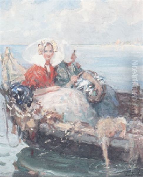 Idle Afternoon On The Venetian Lagoon - view 1
