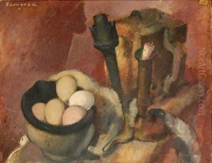 Nature Morte Au Panier D'oeufs