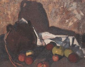 Stilleben Mit Apfeln