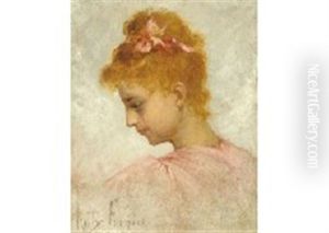 Girl With Red Hair by Kitty (Tollin-Fornier) Fornier
