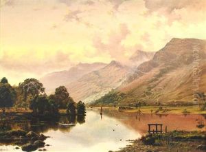 Glenfalloch From The Head Of Loch Lomond, Scotland by Haughton Forrest