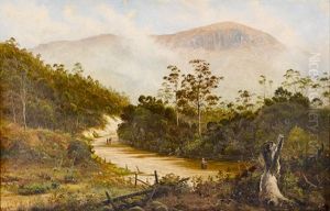 Untitled (view Of Mount Wellington, Tasmania) by James Haughton Forrest